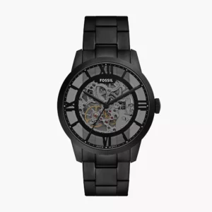 Townsman Automatic Black Stainless Steel Watch