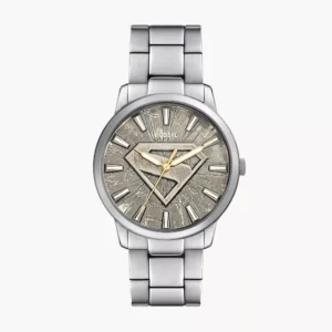 Superman x Fossil Limited-Edition S-Shield Watch Set